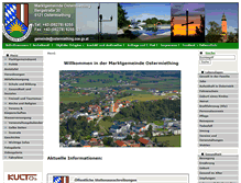 Tablet Screenshot of ostermiething.at